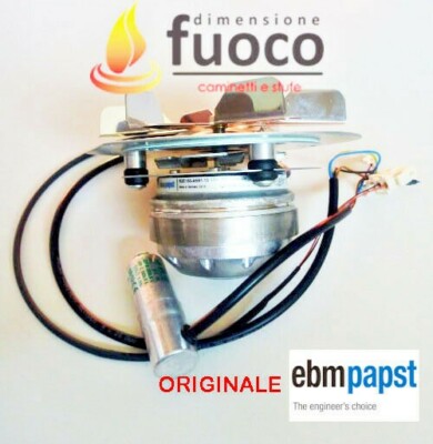 ESTRATTORE ASPIRATORE FUMI PER STUFE A PELLET CON MOTORE ECOFIT 2RECA3, FANDIS VFCA23 Con Ventola Da 25mm Di Altezza, Potenza 23/27 Watt, Diametro Ventola 150mm - Foto 5