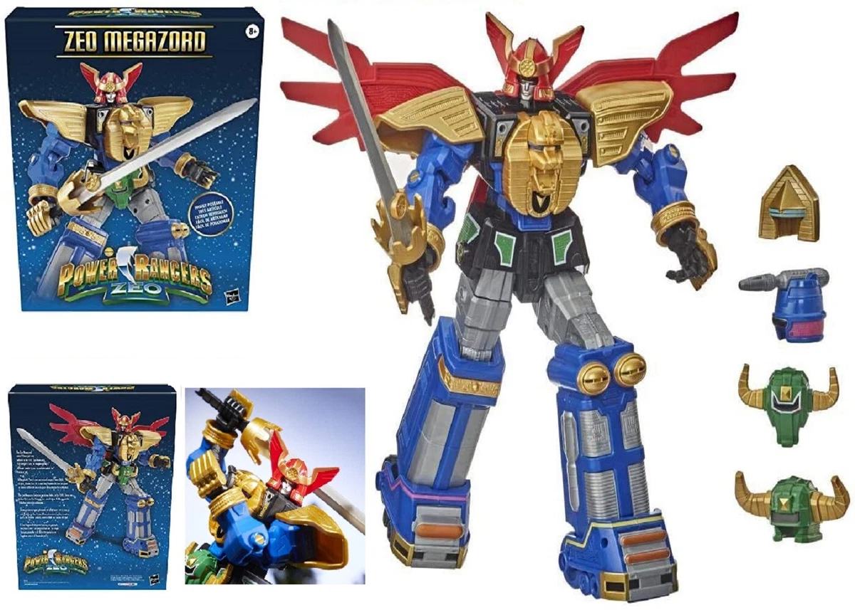 Power Rangers 12 Inch Zeo Megazord Highly Posable Ages 8+ Toy.
