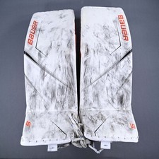 Bauer Supreme 2S Used Hockey Goalie Leg Pads Pro Stock Reading Royals ECHL