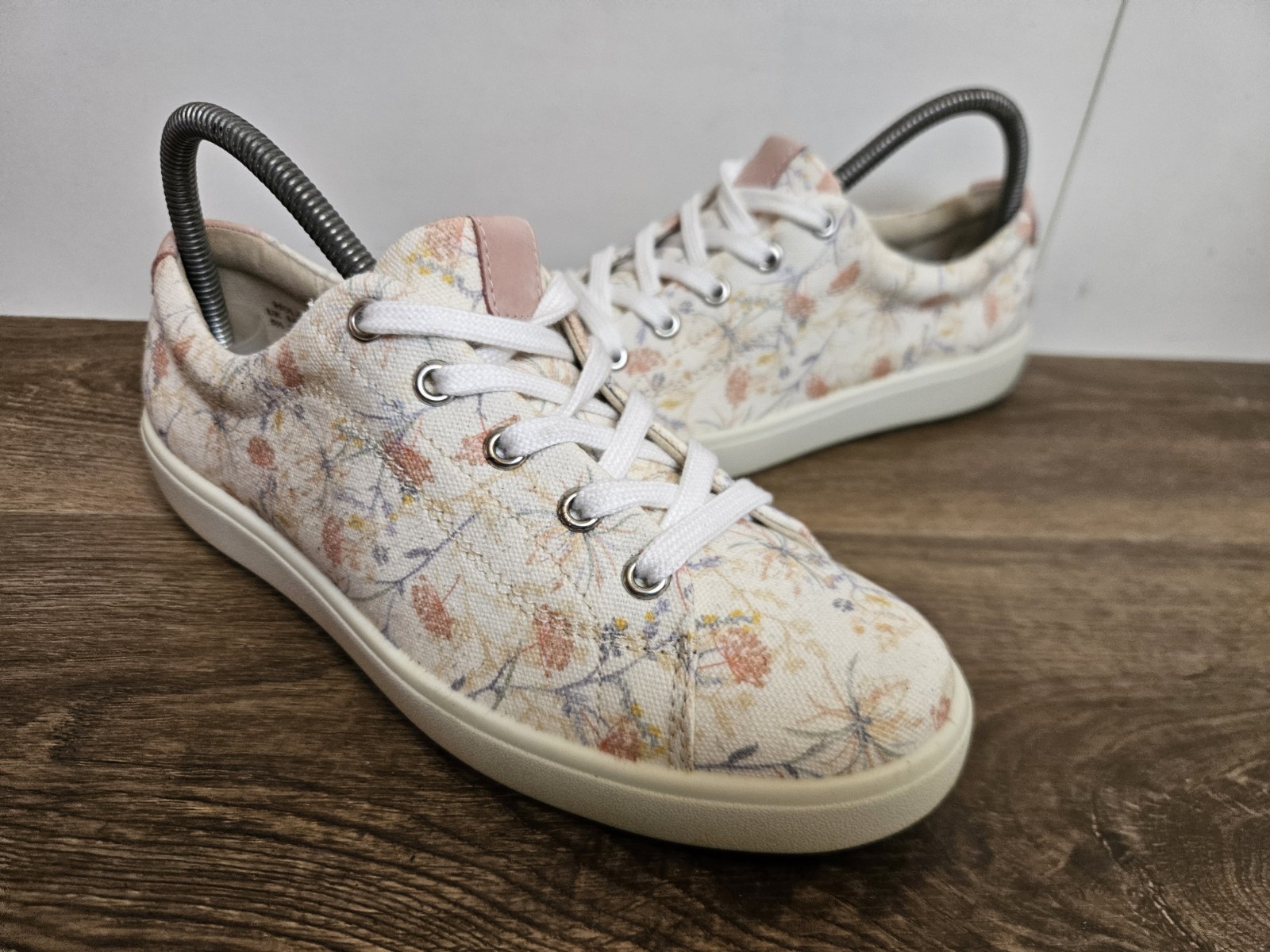 Hotter Molly Std Trainers Womens Soft Premium Canvas Floral Sneaker UK 5.5 EU39 image 7