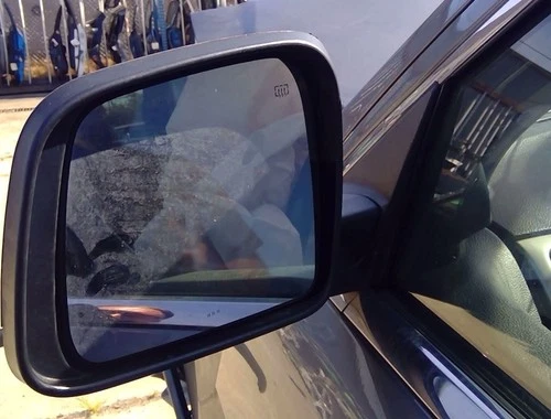 11 2012 13 14-22 Jeep Grand Cherokee Passenger RH Side View Mirror in PDM Gray