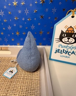 Authentic Jellycat Amuseables❣️ Happy Raindrop + Dust Bag &Tag
