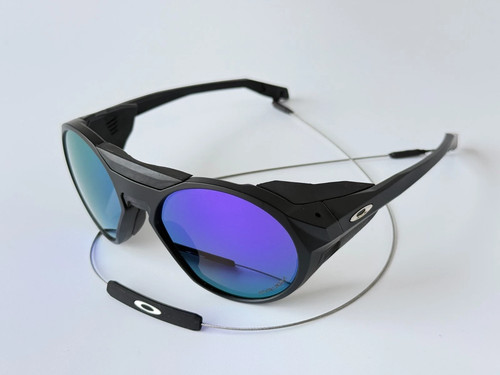 Oakley CLIFDEN OO9440 Sonnenbrille mattschwarz lila Gläser - Bild 1 von 5