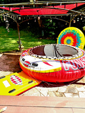 Inflatable Water Trampoline for Pool or Boat-Island Hopper 120 inches