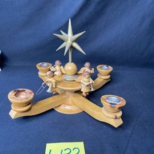 Adventsleuchter Natur Erzgebirge Volkskunst aus Dem Hause Richard Glässer in Sei
