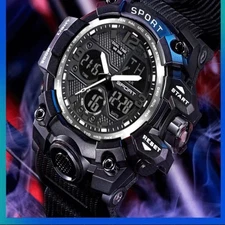 Men electronic watch Relojes De Hombre multifunctional Alarm Timer Sports Gifts