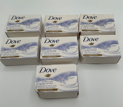 7 Dove Winter Care Limited Edition Beauty Bar in Box | 3.75 Oz Each Discontinued