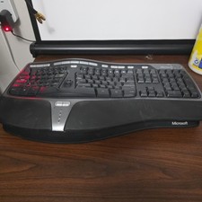 MICROSOFT Natural Ergonomic Keyboard 4000 V1.0 KU-0462  Palm Lift  Tested