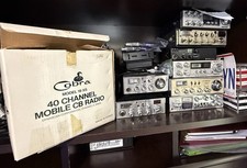 cb radio parts lot Selling 9 Radios