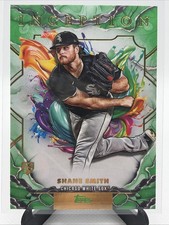 Shane Smith 2025 Topps Inception Green Rookie Card. rookie card picture