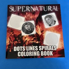 Supernatural: Dots, Lines, Spirals Coloring Book