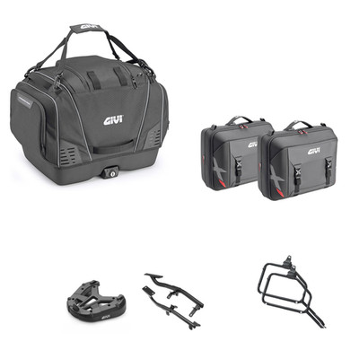 GIVI T525 Kit Cases and Saddlebags XL09 for Honda 750 NC X DCT 2016-2018