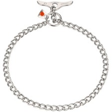 Herm Sprenger Stainless Steel Dog Training Collar Round Links 2.5mm 24in