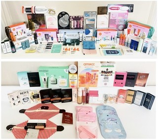 HUGE 200 Makeup/Hair/Nail/Skincare/Perfume Mixed Beauty Lot Travel/Sample Sizes