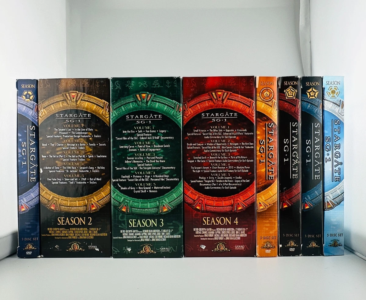 Stargate SG-1 DVDs for sale | eBay