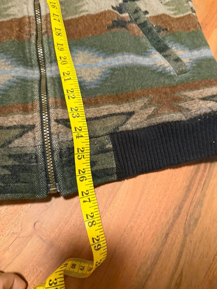 Chaqueta de Lana Pendleton Alta Calidad Western Wear AZTEC Multicolor Mujer’s L Foto 4 de 4