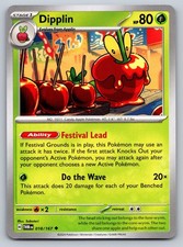 Dipplin 018/167 Twilight Masquerade Pokemon Card - NM