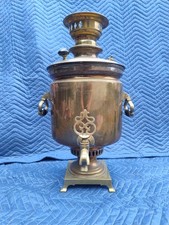 Antyczny samowar Rosja 19 w. 10l Alenchikov Zimin Moskwa węgiel drzewny car