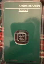 Argor-Heraeus 1 gram Platinum Bar - Swiss Made 999.5 (Sealed In Assay)