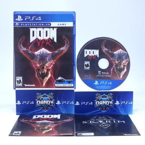 Doom VFR PS4 CIB W/ Manual - PlayStation 4