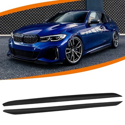 BMW 3-Series G20 M340i M Performance Side Skirts 19-23 2PC Body Kit Glossy Black