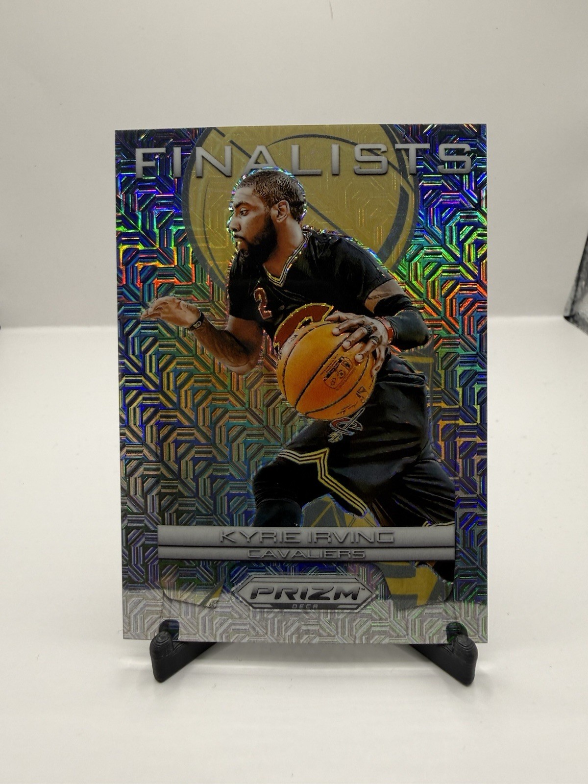 2023-24 Panini Prizm Deca - Finalists Kyrie Irving #4 Mojo Prizm /25