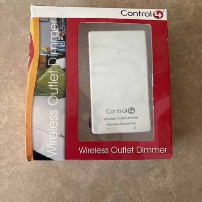Control 4 Wireless Outlet Dimmer White LOZ-5D1-W New