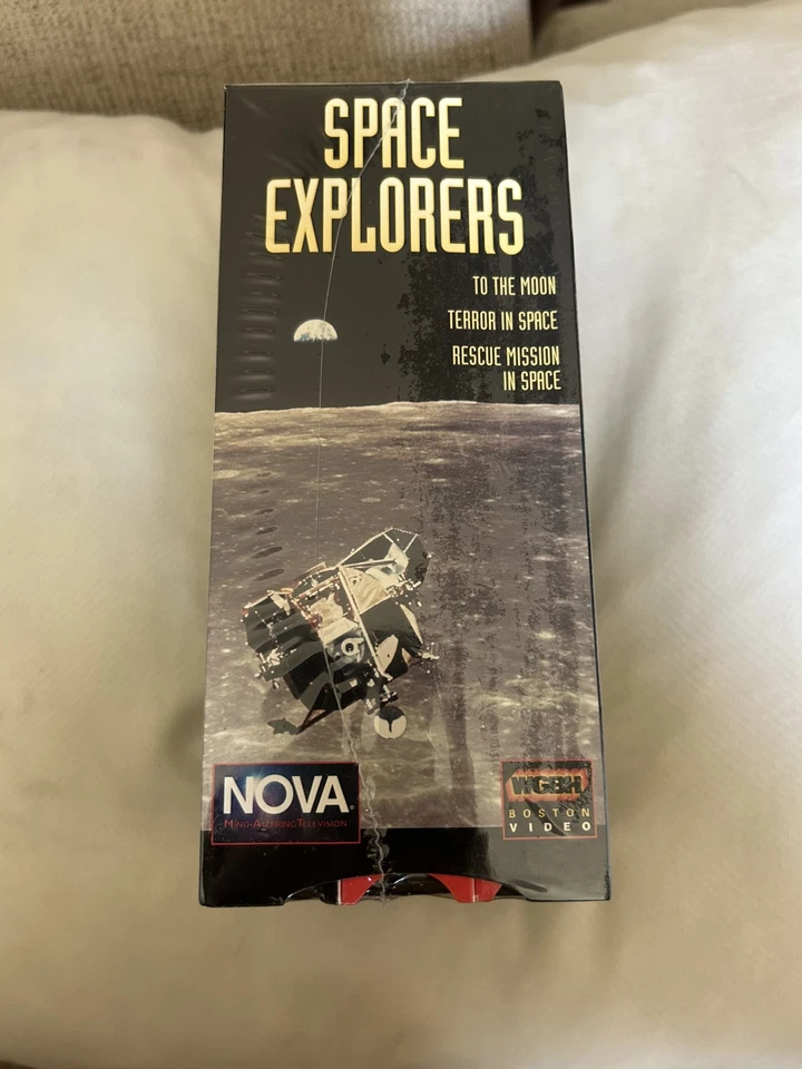 Vtg VHS 3 Tape Set Nova Space Explorers Documentary Sealed - Image 2 of 4