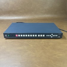 Kramer VP-729 9-Input Presentation Switcher /Scaler - Tested Working Power Cord