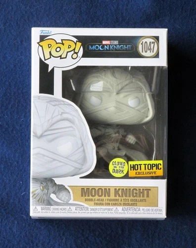 NEW Funko Pop Moon Knight GITD #1047 (Mint Box)  Hot Topic Exclusive - Marvel