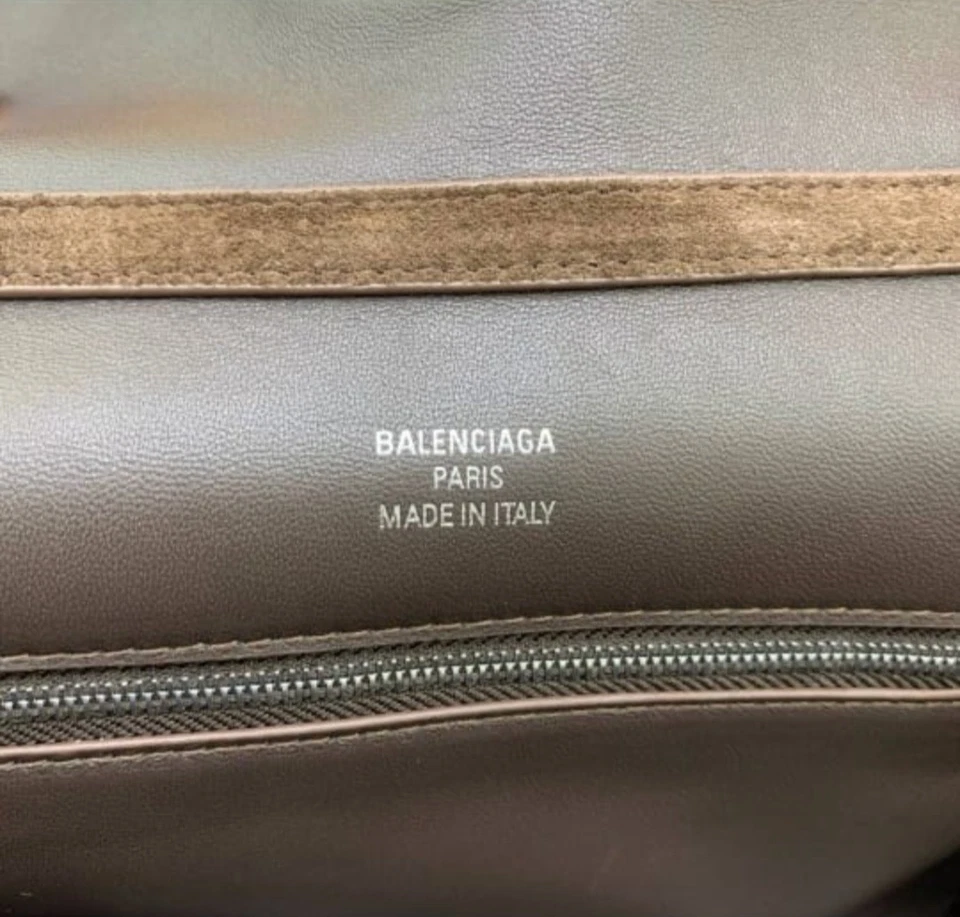 BALENCIAGA Bel Air Pequeño Marrón Llevar Todo Mango Superior Foto 4 de 4