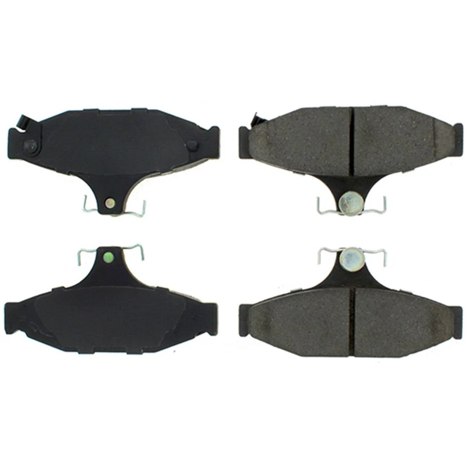 Front Rear Brake Pads w/ Hardware For 1993 Chevrolet Camaro - Imagem 2 de 3