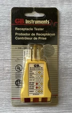 GB Instruments 110-125V Receptacle Tester Model GRT-500A ~ New Old Stock