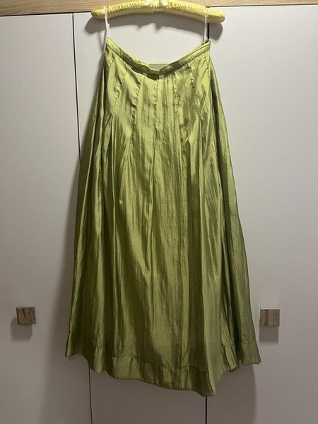Women Karen Millen Skirt Green Polyamide 36
