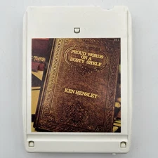 Ken Hensley - Proud Words - Restored 8 Track Tape - New Pad and Splice