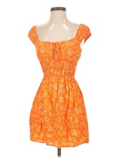 Faithfull the Brand Women Orange Casual Dress 2