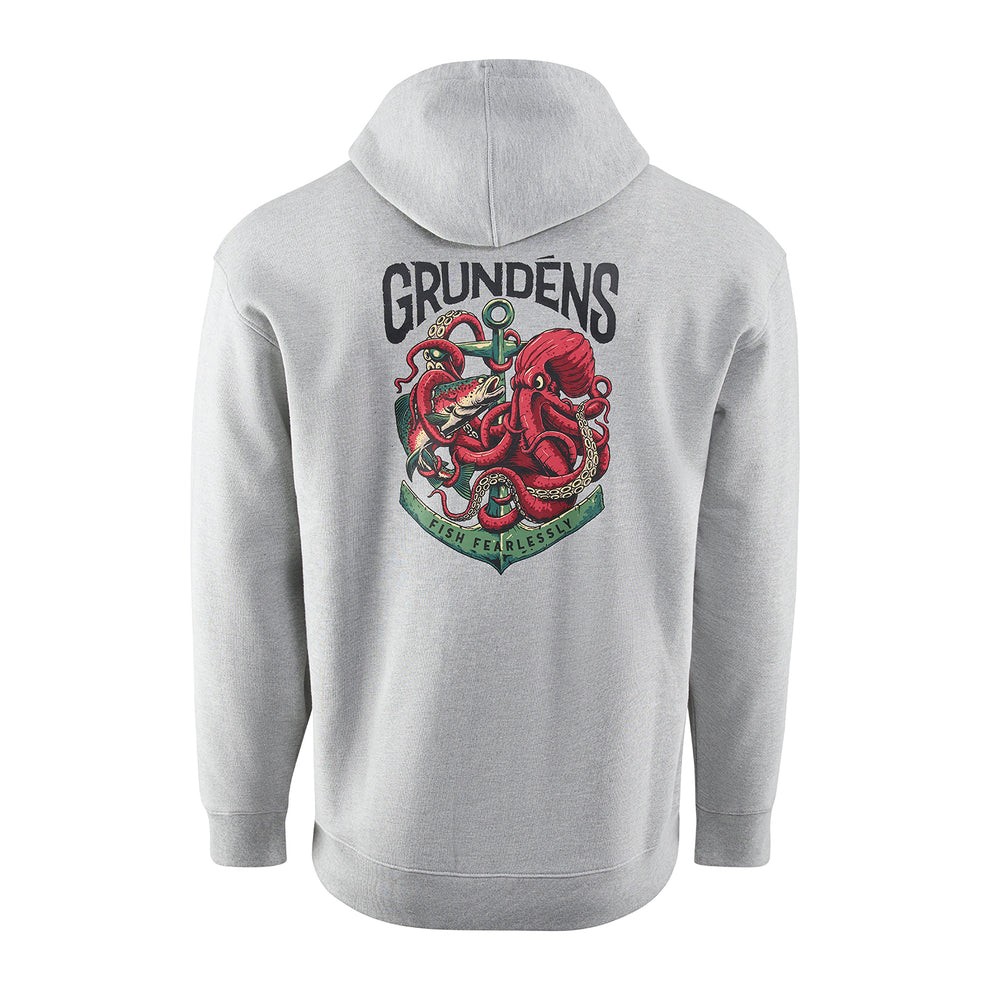 Grundens Men's Displacement DWR Hoodie Octo-Trout