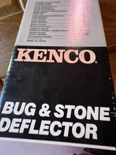 Vintage Kenco 48” Truck 4x4 Hood Bug Shield Guard Deflector Black