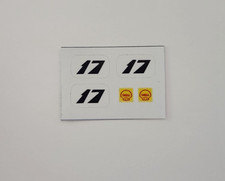 AFX G Plus Datsun 240Z 17 Repro Stickers Die Cut 