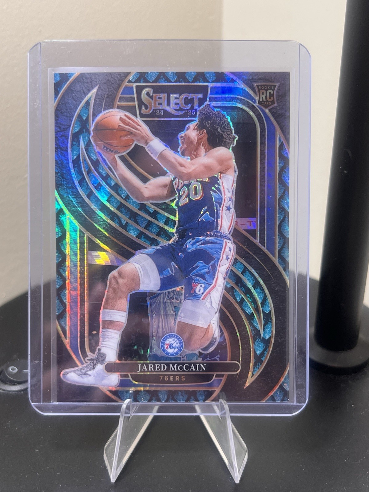 2024-25 Panini Select International Jared McCain Premier Level Dragon Scale /8