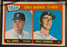1965 Topps Tigers 1965 Rookie Stars Bill Roman RC / Bruce Brubaker RC #493