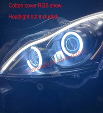For Infiniti G25 Q40 G37 Sedan 10-15 Rgb Halo Rings Led Angel Eye Soft Light Kit