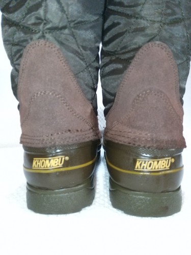 KHOMBU Upland 2-Winter/Rain boots. Women's Size 8M. Zip-up, Fur Lined, Brown,... - Picture 10 of 22