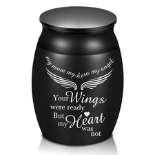 Beautiful Urns For Mom Ashes 1.6  High Small Keepsake Urns Peaceful Cremation Ur