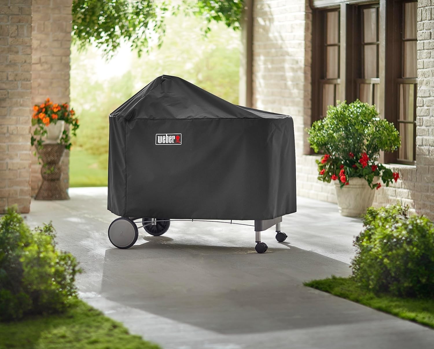 Weber Performer Premium Deluxe 49" Grill Cover - Black
