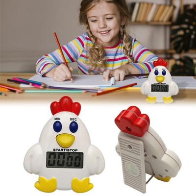 Kitchen Electronic Chicken Timer LCD Digital Display Birthday Present Tools AE
