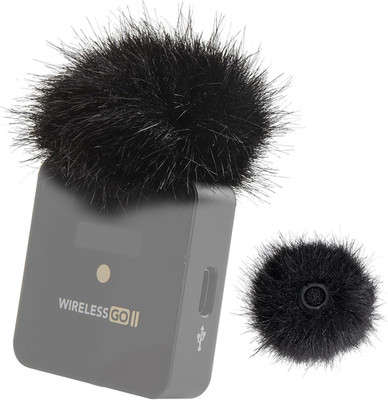 2PCS Wind Muff for Rode Wireless Go 2 Dual Channel System, Pop Filter Designed f