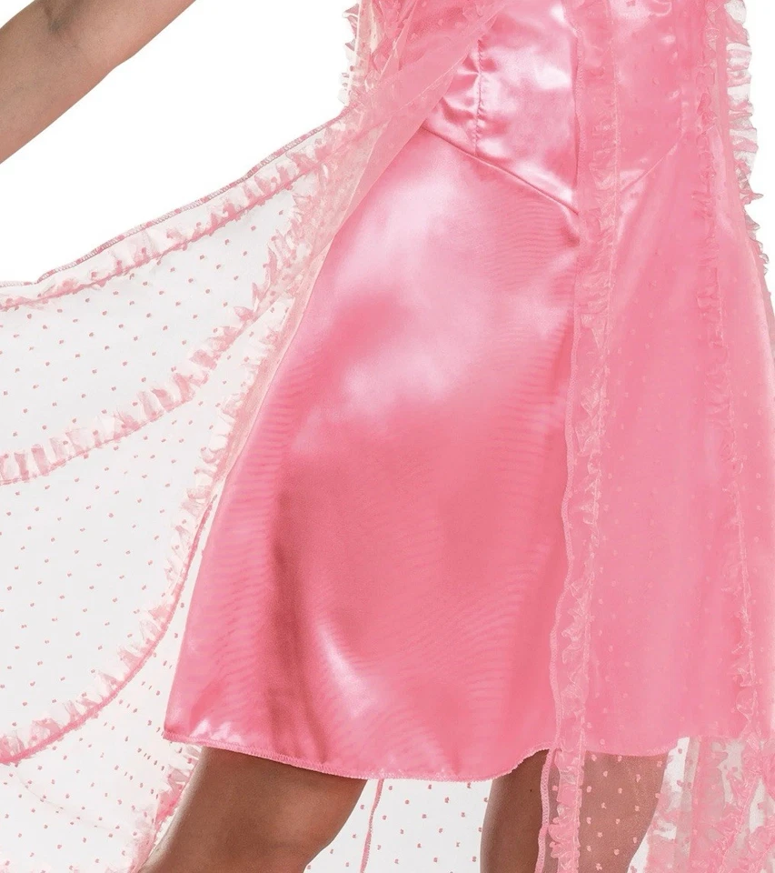 NEW Women's Wicked Glinda Costume Deluxe Wicked Pink Dress XLg (16/18) Disguise - Image 4 of 4