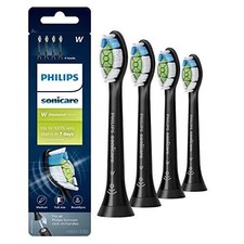 Philips Sonicare DiamondClean Toothbrush Head, 4 Pack, Black, HX6064/95