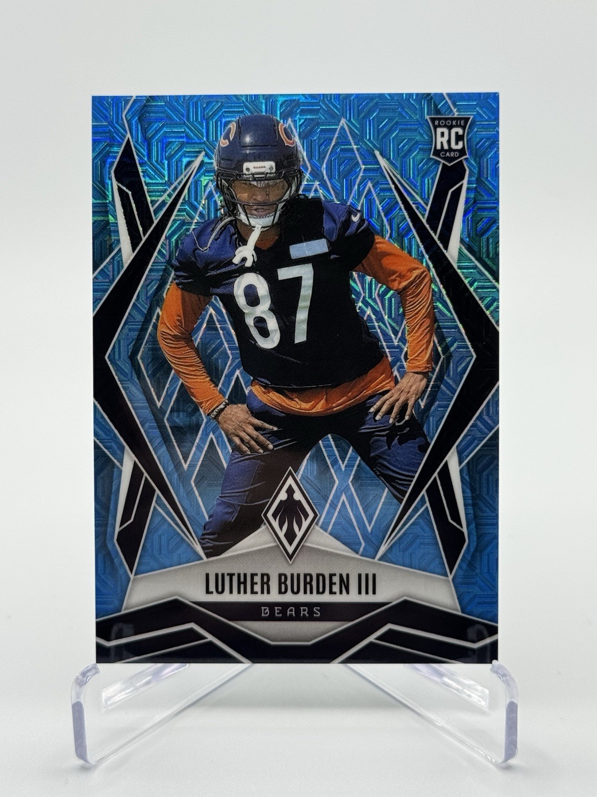 2025 Phoenix #196 Luther Burden III Light Blue Mojo /85 (RC) Bears